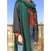 Πλεκτό Κασκόλ Green Witchy Scarf