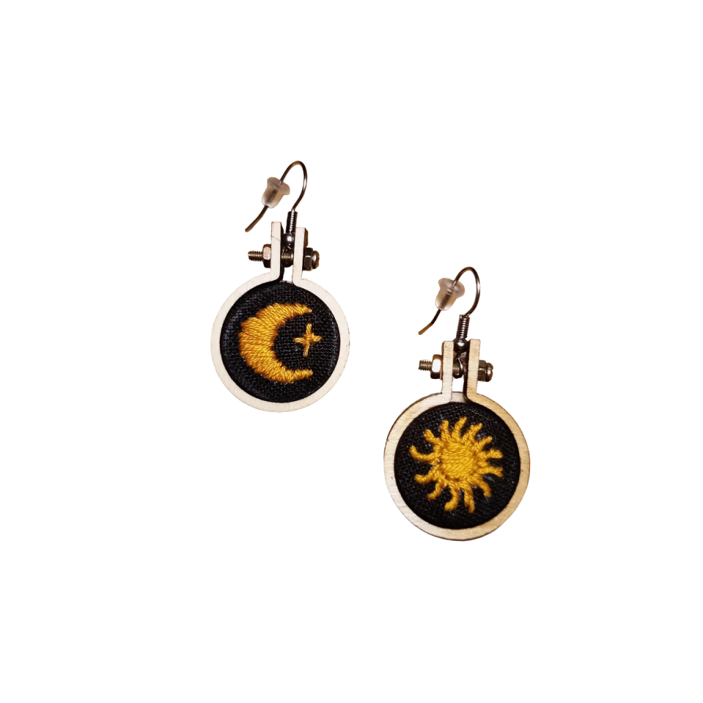 The Sun Loved The Moon Earrings